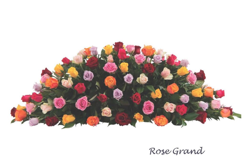 Rose Grand funeral flowers