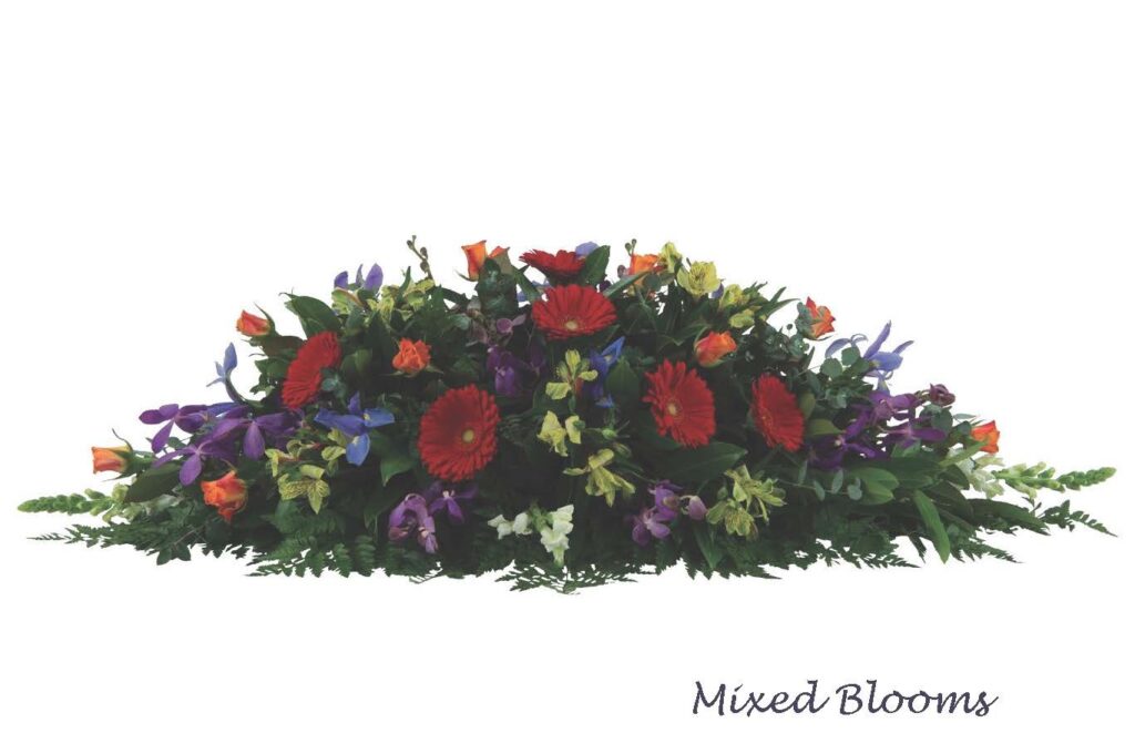 Mixed Blooms funeral flowers