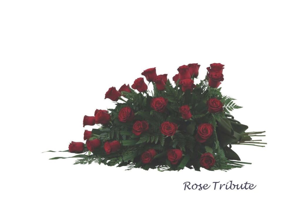 Rose Tribute funeral flowers